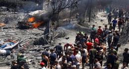 استشهاد طفلة وإصابة عدد من الأشخاص في غارة إسرائيلية على مواصي خان يونس جنوب غزة