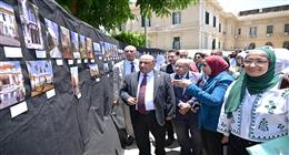جامعة القاهرة تفتتح معرض التصوير الفوتوغرافي الوثائقي «هنا الجيزة»