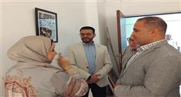 «بصمة الأرض».. رحلة بصرية تمزج الذاكرة الإنسانية بالطبيعة في «فنية المنيا»