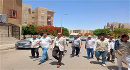 رئيس جهاز مدينة الشروق يوجه برفع كفاءة الخدمات وتلبية احتياجات المركز الطبي