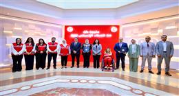 وزيرة التضامن تشهد توقيع بروتوكول الدمج المجتمعي بين الهلال الأحمر المصري و«القومي لذوي الإعاقة»