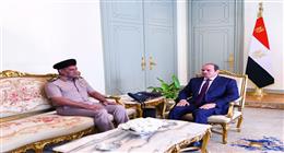 الرئيس السيسي يستقبل القائد العام للقوات المسلحة وزير الدفاع والإنتاج الحربي