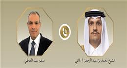 وزير الخارجية يبحث مع نظيره القطري مستجدات المسار التفاوضي بين أمريكا وإيران