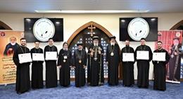 البابا تواضروس يكرم خريجي معهد ديديموس ويستقبل وفدا خدميا من كندا