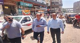 الجيزة تواصل حملاتها لتحرير الشوارع من الإشغالات وأعمال الفرز