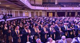 جامعة القاهرة تحتفل بتخريج دفعة جديدة من كلية حقوق السوربون