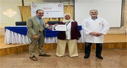 تكريم إدارة شؤون البيئة بمستشفى كهرباء الماظة لدورها في دعم بيئة العمل الآمنة 