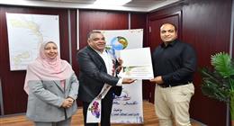 «مياه الجيزة» تكرم 18 من العاملين المتميزين في مختلف القطاعات