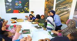 عضو التحالف الوطني تنفذ أنشطة مبادرة تمكين في قرية سنهور بالبحيرة