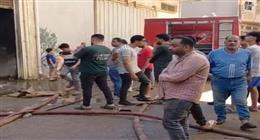 محافظ دمياط ومدير الأمن يتابعان ميدانيًا جهود السيطرة على حريق مبنى السنانية