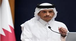 رئيس وزراء قطر يؤكد حساسية المرحلة التي تمر بها القضية الفلسطينية