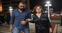 في ظهور نادر.. نبيلة عبيد تحضر عزاء شقيق الإعلامية سهير شلبي (صور)
