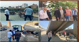 حملات مكثفة بأحياء ومراكز الجيزة لرفع الإشغالات وتحسين النظافة ومواجهة المخالفات