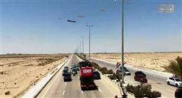 الأعلام تزين الطائرات احتفاء ببعثة المنتخب في العلمين الجديدة
