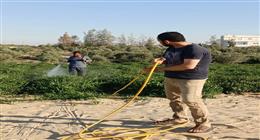 ​«فرسان الإرشاد» في قلب حقول شمال سيناء.. دعم ميداني لمزارعي «نجيلة»