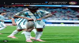 بعد ظهوره بوشم «توت عنخ آمون».. من هو اللاعب الأرجنتيني نيكولاس غونزاليس؟