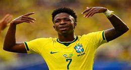 فينيسيوس يعتذر لجماهير البرازيل على خيبة أمل كأس العالم 2026: سأقاتل من أجل حلمنا