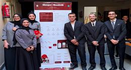 طلاب «حاسبات بني سويف» يطورون نظامًا ذكيًا لربط المتبرعين ببنوك الدم
