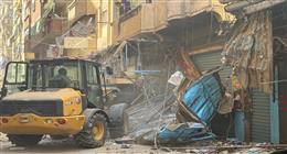 حملة مكبرة لإزالة الإشغالات في منطقة الفلكي بالإسكندرية 