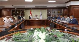 السكرتير العام ببني سويف يتابع جهود إزالة التعديات والمتغيرات المكانية