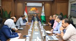 محافظ الجيزة يوجه بإنجاز أعمال رصف طريق مدخل «أم خنان» بمدينة الحوامدية