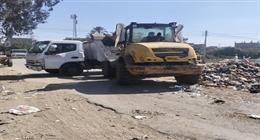 محافظ الجيزة يوجه برفع المخلفات والرتش من طريق برطس بأوسيم ووداي النيل