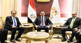 وزير الرياضة يبحث مع رئيس «الأنوكا» استضافة مصر لدورة لألعاب الأفريقية 2027
