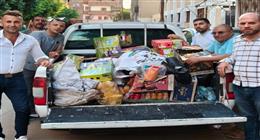 ضبط 235 كيلو لحوم وأسماك فاسدة و1400 لتر لبن غير صالح خلال حملة تموينية ببني سويف