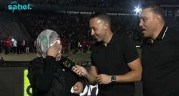 والدة اللاعب ياسر إبراهيم تبكي على الهواء: «ده نور عنيا ربنا يخليه»