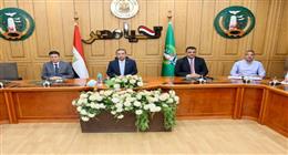 محافظ المنوفية يوجه بتسريع تنفيذ المشروعات الخدمية ومتابعة المتغيرات المكانية