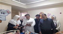 وكيل «صحة شمال سيناء» يوجه بزيادة تشغيل العيادات في مستشفى العريش العام