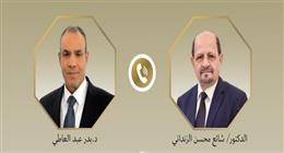 وزير الخارجية لنظيره اليمني: حريصون على دعم المؤسسات الوطنية والحكومة الشرعية 