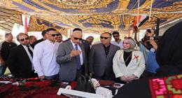 محافظ شمال سيناء يفتتح معرض الحرف اليدوية بالعريش لدعم التمكين الاقتصادي