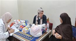جامعة بنها تنظم قافلة طبية مجانية بقرية نقباس.. والكشف على 332 مواطنا وصرف العلاج