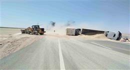  إعادة فتح الطريق الدائري «الغردقة - سفاجا» عقب رفع آثار حادث سيارة