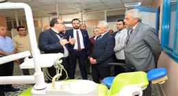 رئيس جامعة المنيا يتفقد مستشفى طب الأسنان استعدادًا لاعتماد GAHAR