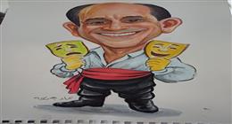  الجمعية العربية لفنون الكاريكاتير تحتفي بمسيرة محمد صبحي وشخصياته الخالدة في متحف مختار