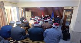 مدير أوقاف دمياط يبحث طلبات نقل أئمة دفعة الشعراوي لمحافظاتهم