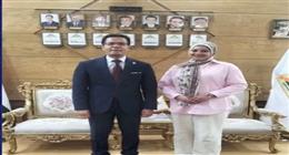 رئيس جامعة بنها يقرر منح الطالبة ندى محمد منحة دراسية كاملة تقديراً لكفاحها