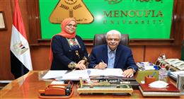 رئيس جامعة المنوفية يعتمد نتيجة «الطفولة المبكرة» بنسبة نجاح 98%