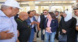 وزيرة الإسكان ومحافظ مطروح يتفقدان عددا من مشروعات مياه الشرب والصرف الصحي 