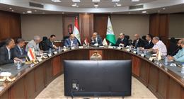 محافظ الجيزة يتابع الموقف التنفيذي لمشروع مصنع معالجة وتدوير المخلفات بشبرامنت