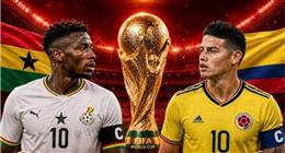 تردد القنوات المفتوحة الناقلة لمباراة غانا وكولومبيا في كأس العالم