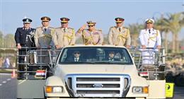 حدود مصر خط أحمر.. الرئيس السيسي يفتتح مقر القيادة الاستراتيجية للدولة