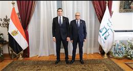 وزير الرياضة يزور رئيس مجلس الدولة لتهنئته بمنصبه