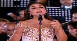 أنغام تتألق بميدلي أغاني وطنية في افتتاح «الأوكتاجون» بحضور الرئيس السيسي