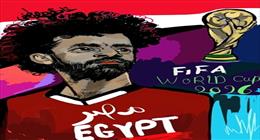 بريشة الكاريكاتير.. 30 لوحة تجمع أساطير المونديال.. كرة القدم في عالم موازٍ