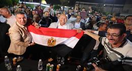 وزير الرياضة ومحافظ القاهرة يشاركان المواطنين في تشجيع المنتخب أمام الأرجنتين بالمونديال غدا