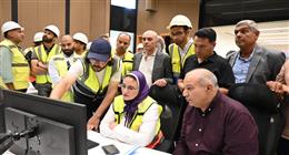 وفد الوكالة الفرنسية للتنمية يتفقد مركز التحكم الإقليمي الجديد بالدلتا