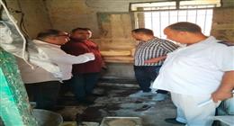 ضبط مصنع أجبان غير مرخص ومخالف للاشتراطات البيئية في الفيوم